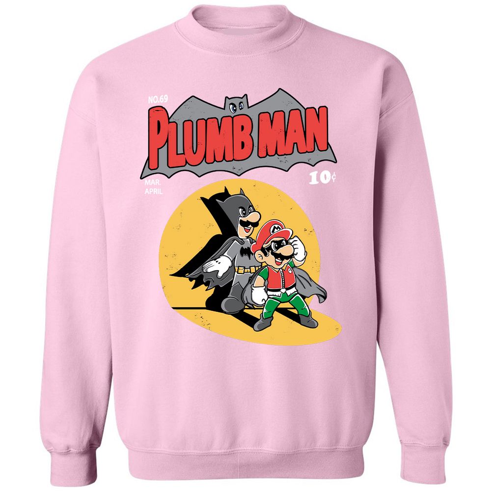 Classic Unisex Sweatshirt - QWLBACEQ - Light Pink - 3
