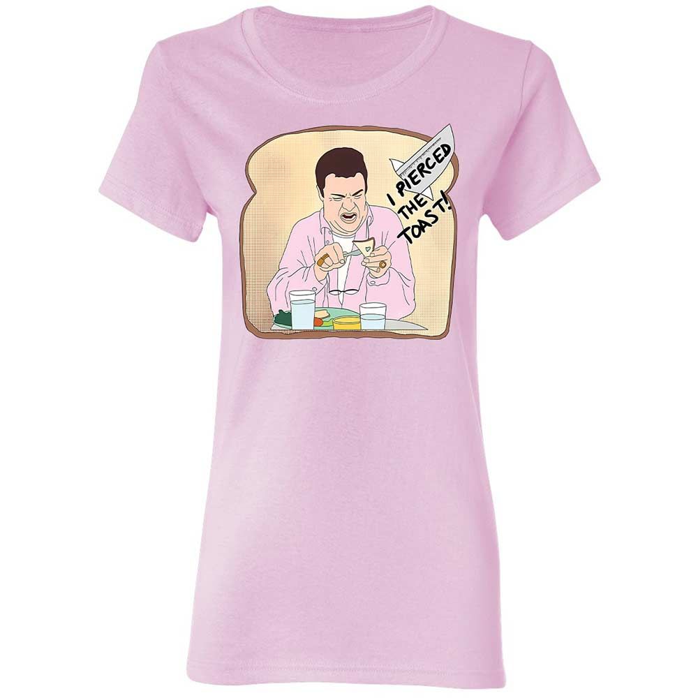 Women's T-Shirt - HZX1GEBY - Light Pink - 3