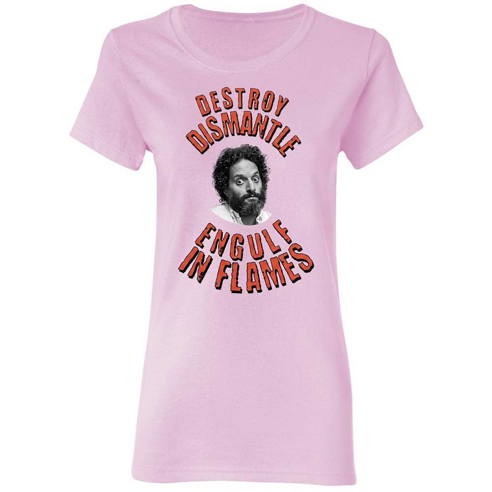 Destroy, Dismantle, Engulf in Flames - Light Pink - 3