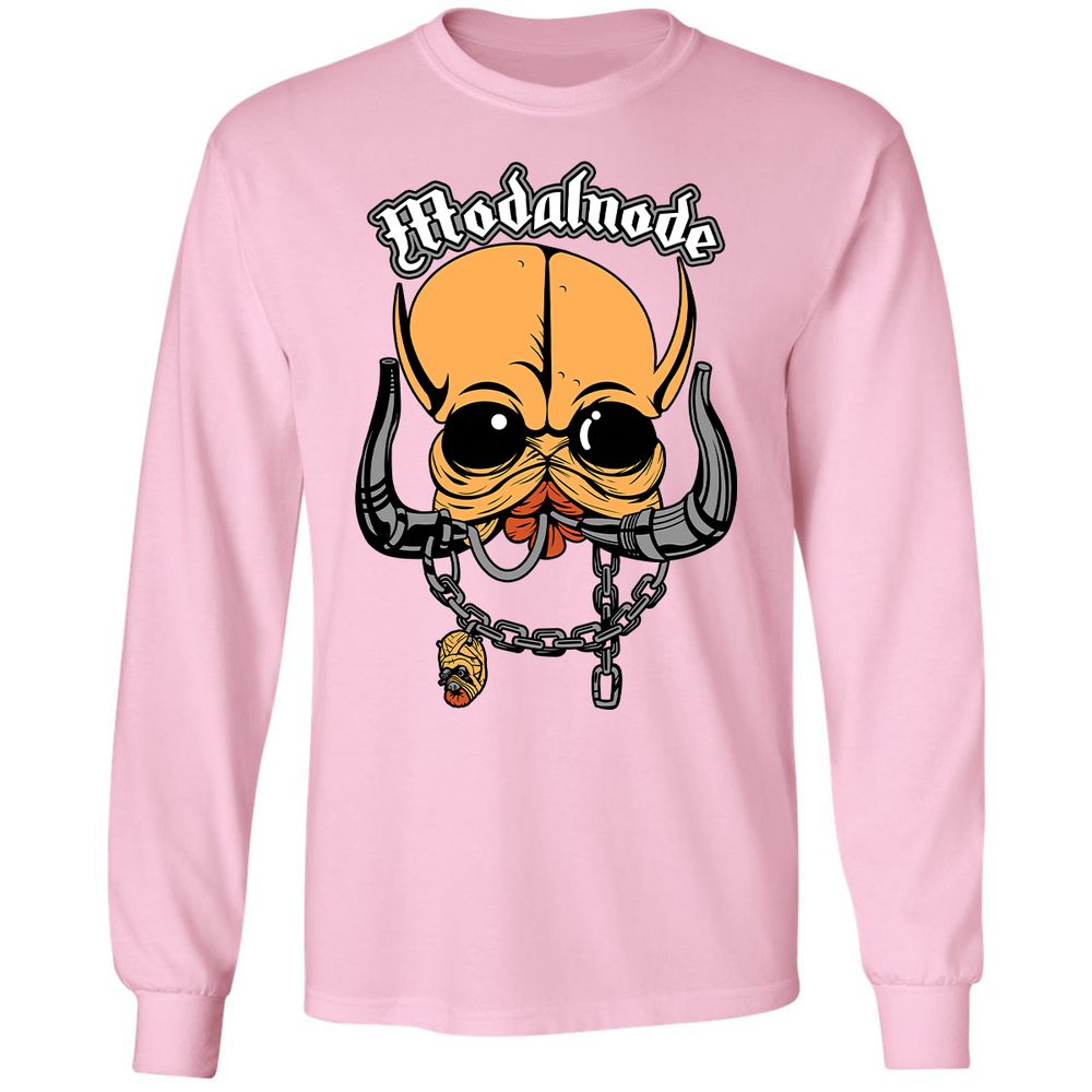 Long Sleeve T-Shirt - QEL6RL58 - Light Pink - 3