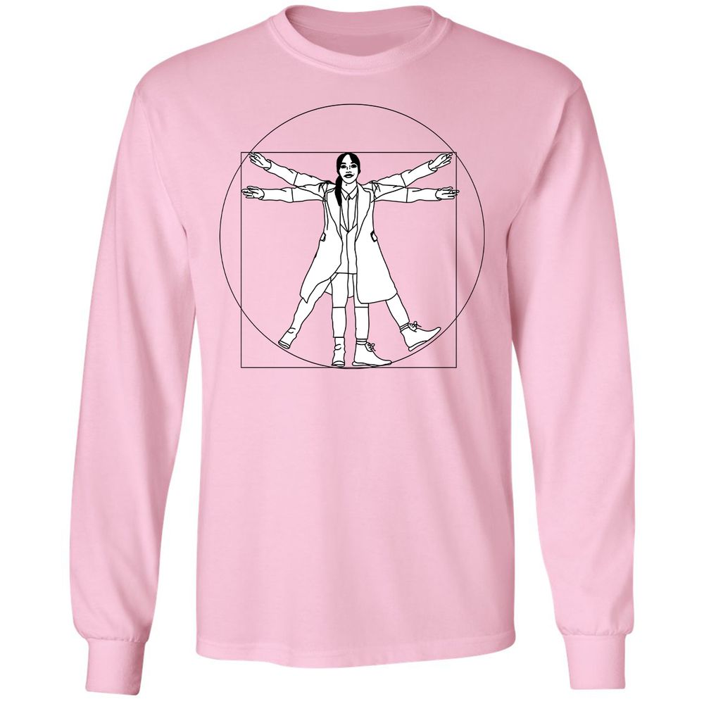 Vitruvian Philomena Cunk - Cunk on Earth - Light Pink - 3