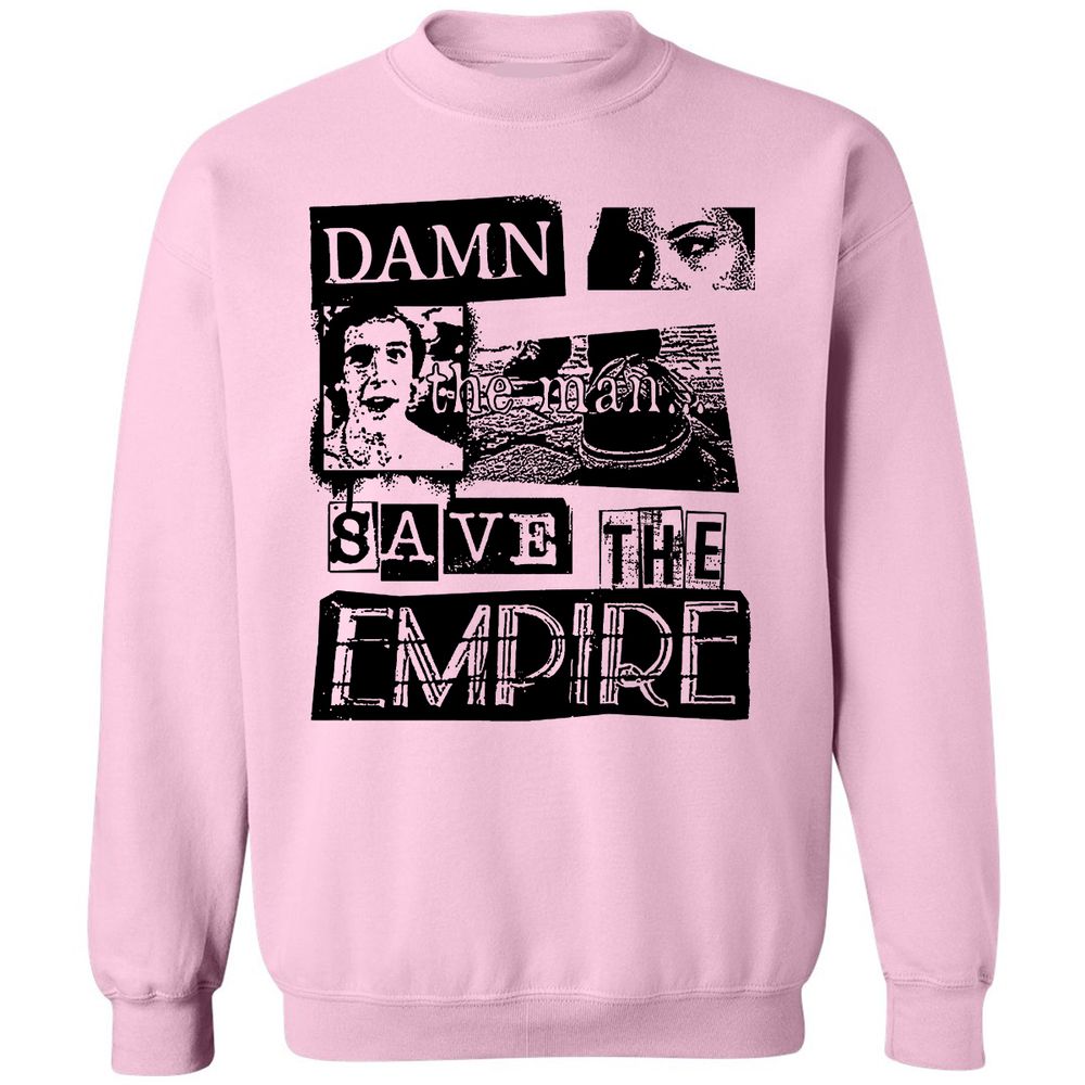 Classic Unisex Sweatshirt - A4BVGJUM - Light Pink - 3