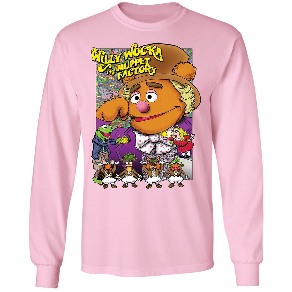 Long Sleeve T-Shirt - QHQGGS52 - Light Pink - 3