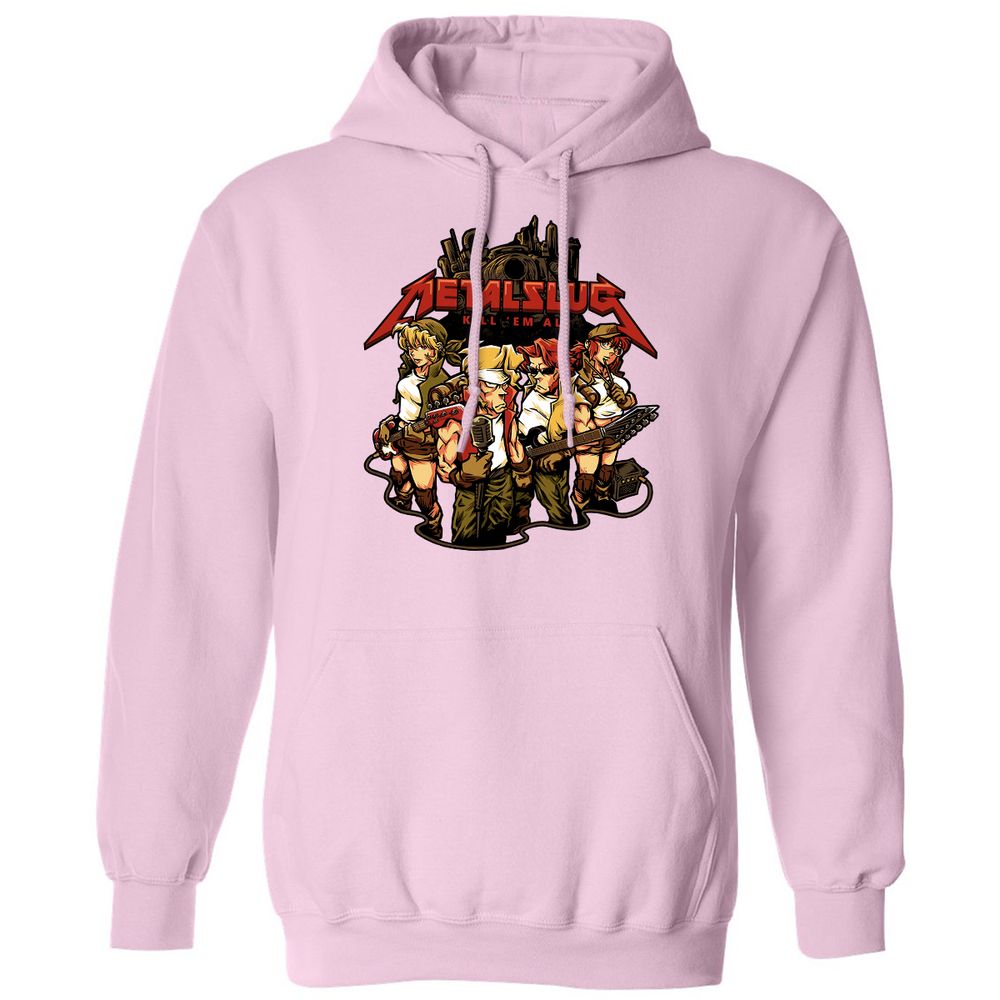 Classic Unisex Hoodie - YAC5TEV1 - Light Pink - 3
