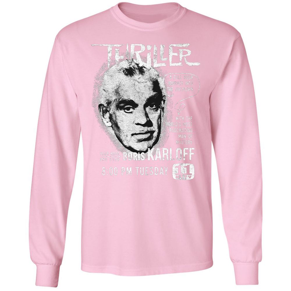 Long Sleeve T-Shirt - SUB85Q2T - Light Pink - 3