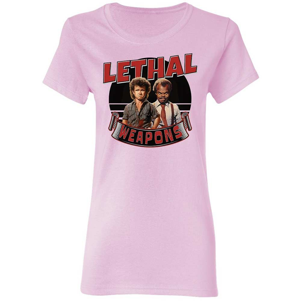 Women's T-Shirt - LY6LW5XB - Light Pink - 3