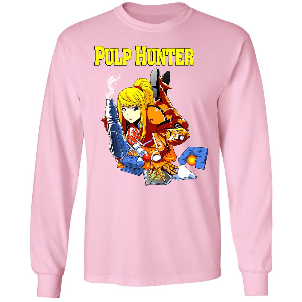Long Sleeve T-Shirt - H9A6JD84 - Light Pink - 3