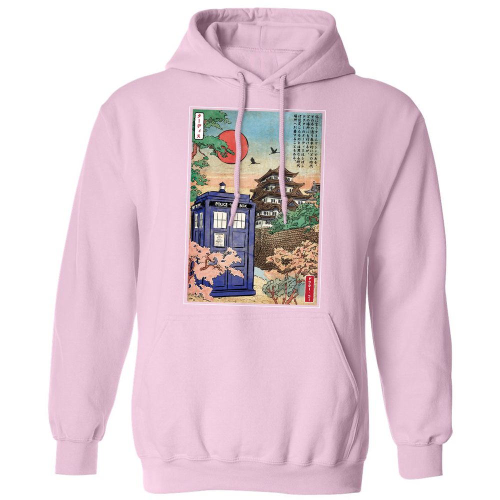 Classic Unisex Hoodie - LEDVTNWK - Light Pink - 3