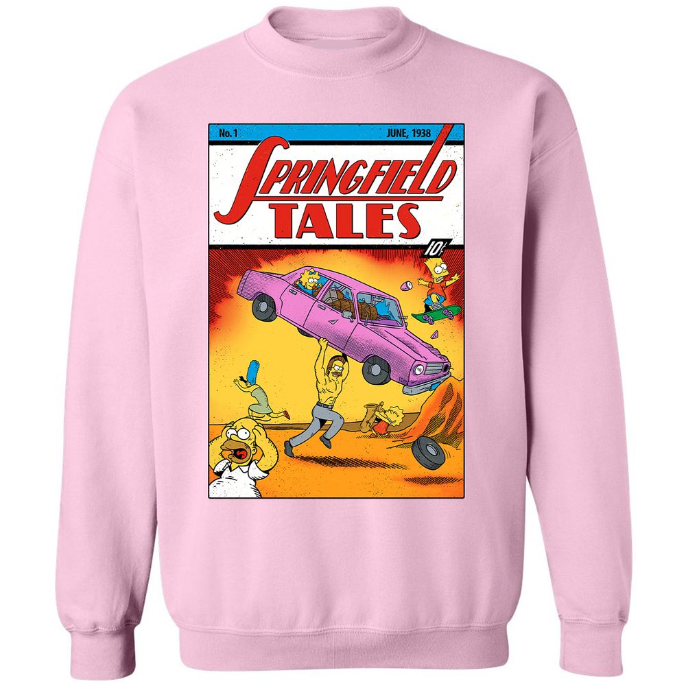 Classic Unisex Sweatshirt - RM9YVQMU - Light Pink - 3