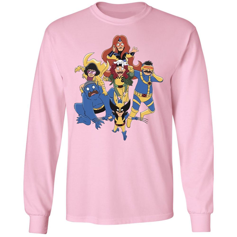 Long Sleeve T-Shirt - 1X7BW52R - Light Pink - 3