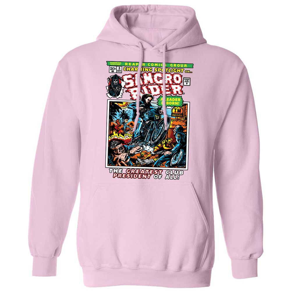 Classic Unisex Hoodie - GJMAHR52 - Light Pink - 3