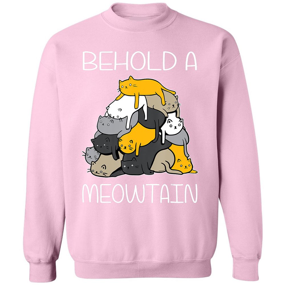 Classic Unisex Sweatshirt - AQLABZJH - Light Pink - 3