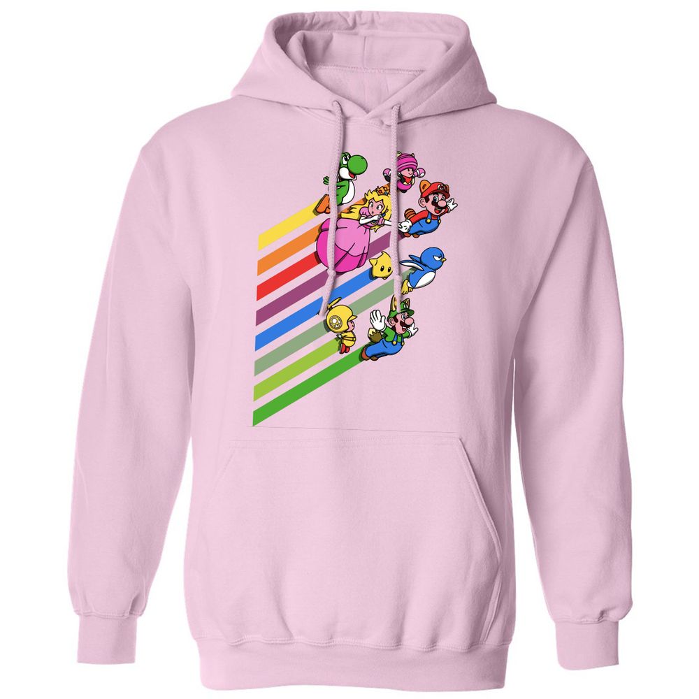 Classic Unisex Hoodie - 4Q6ERG4R - Light Pink - 3