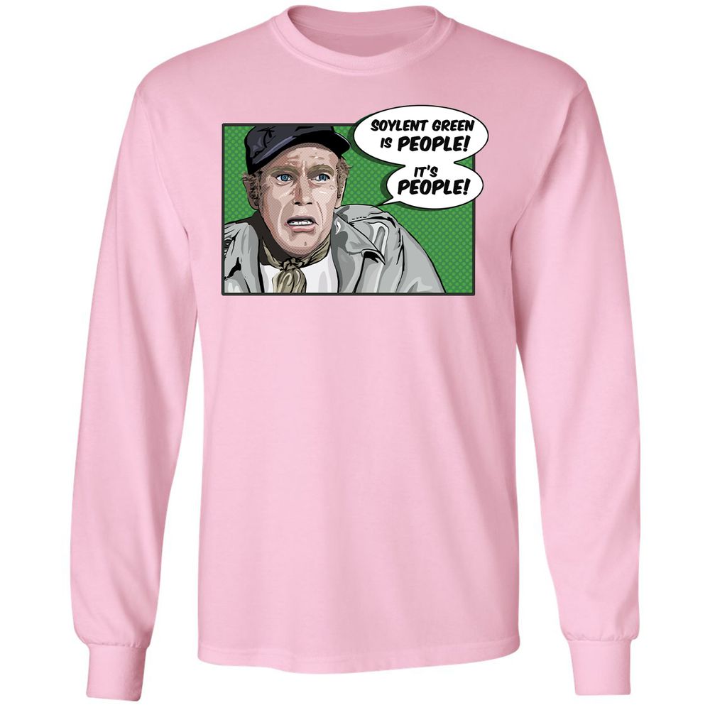 Long Sleeve T-Shirt - NUJ542B9 - Light Pink - 3