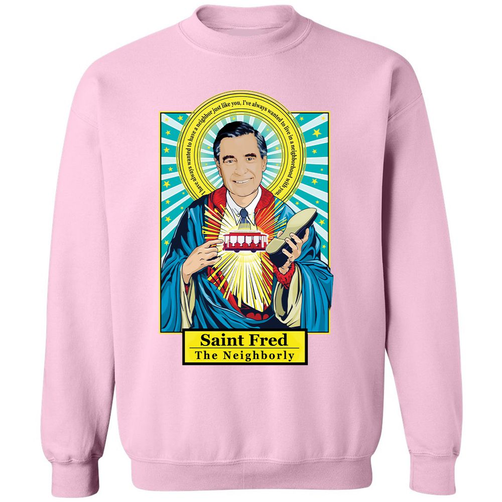 Classic Unisex Sweatshirt - BSUAHQK6 - Light Pink - 3