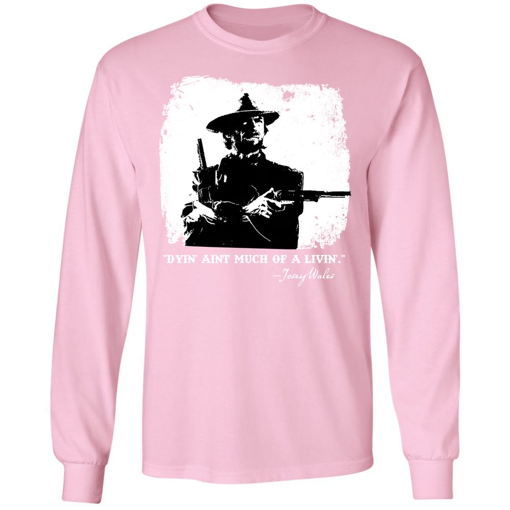 Long Sleeve T-Shirt - 8AY1JKTQ - Light Pink - 3