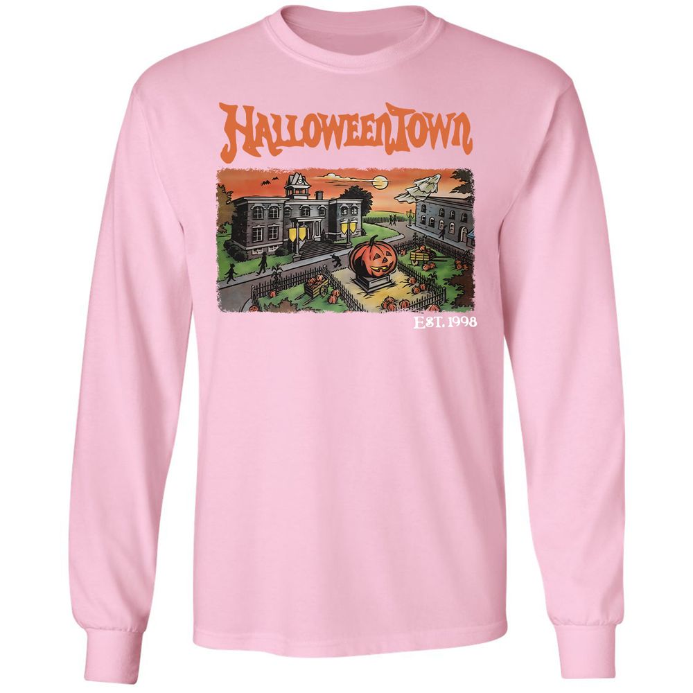 Long Sleeve T-Shirt - UZKY7XE5 - Light Pink - 3