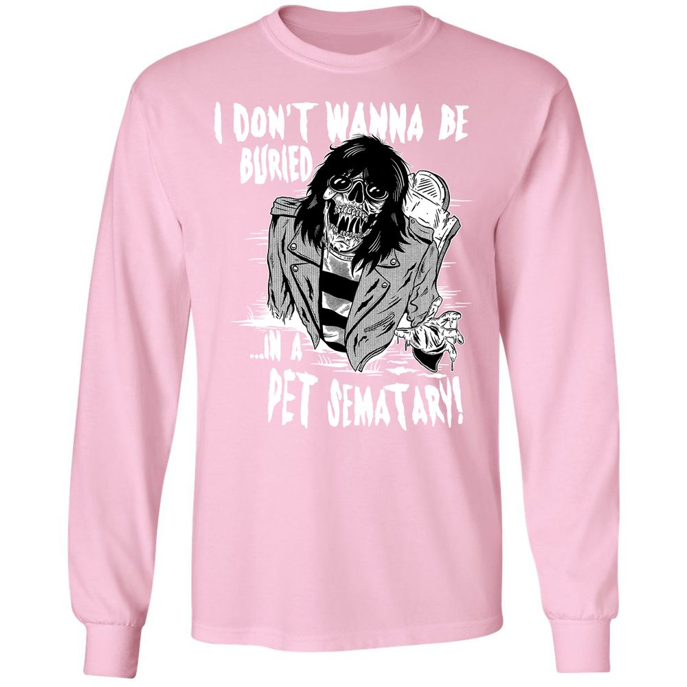 Long Sleeve T-Shirt - XJ6X8D3Z - Light Pink - 3