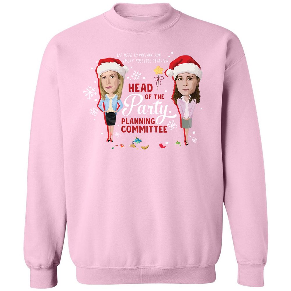 Head Of The Party Planning Committee Christmas - Light Pink - 3