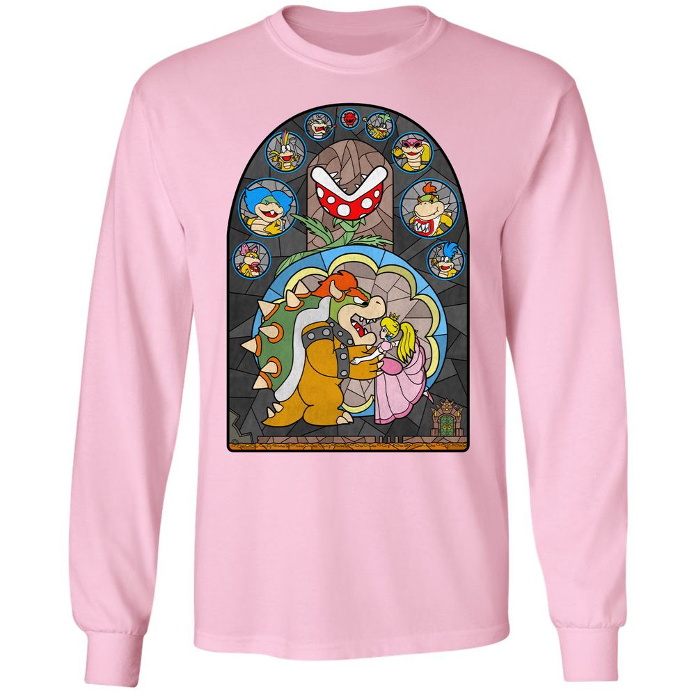 Long Sleeve T-Shirt - JJ9KBT37 - Light Pink - 3