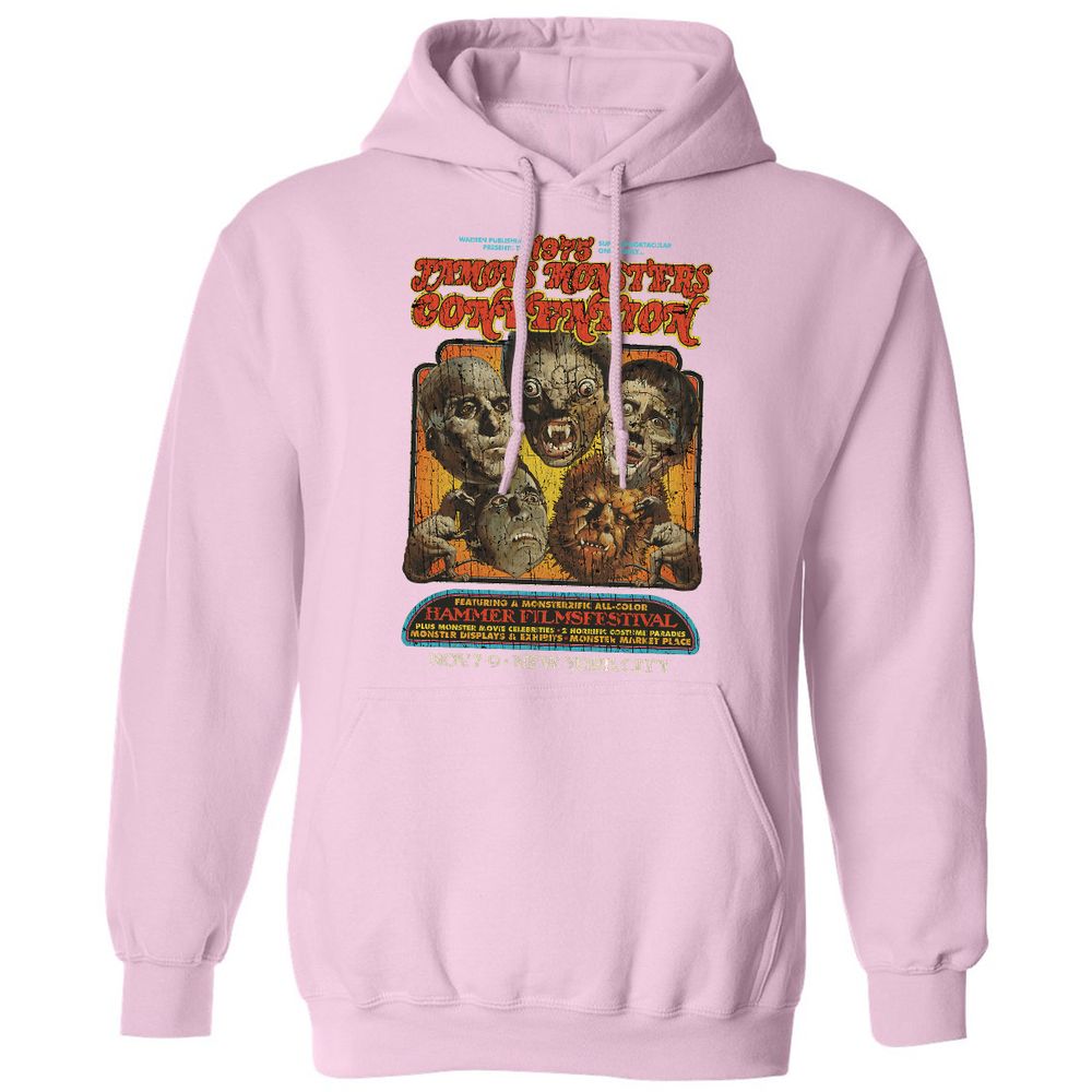 Classic Unisex Hoodie - 6BQ1VKDC - Light Pink - 3