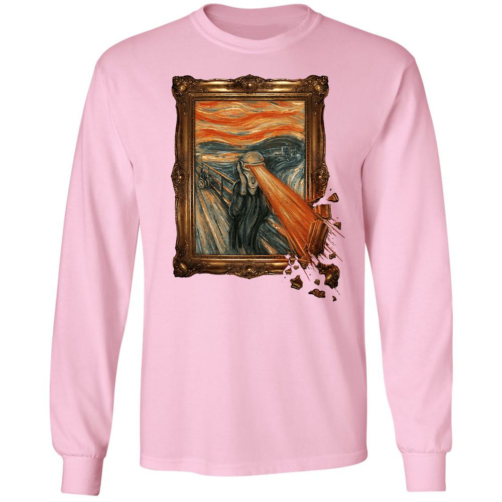 Long Sleeve T-Shirt - LV4SV2X2 - Light Pink - 3