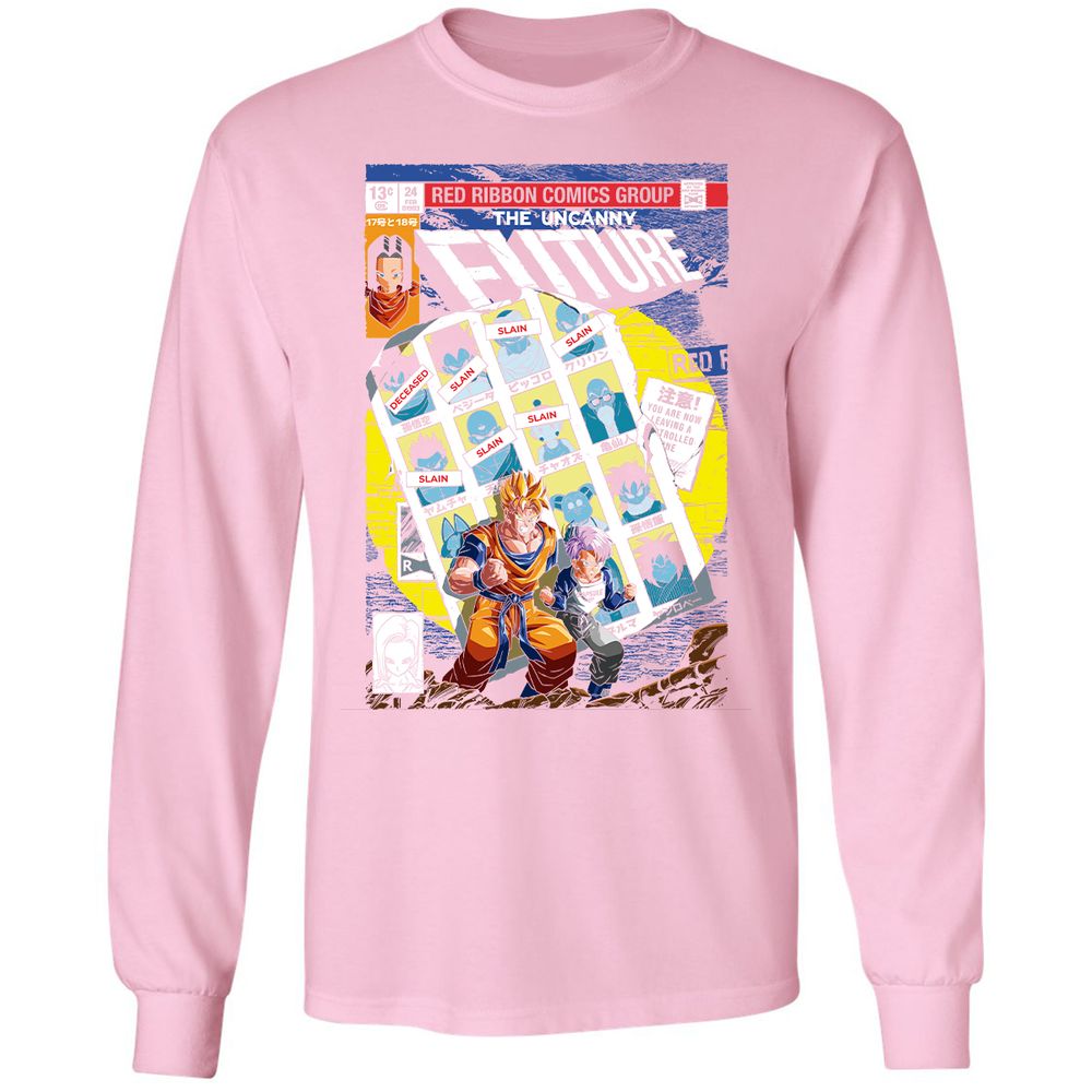 Long Sleeve T-Shirt - J5H899HU - Light Pink - 3