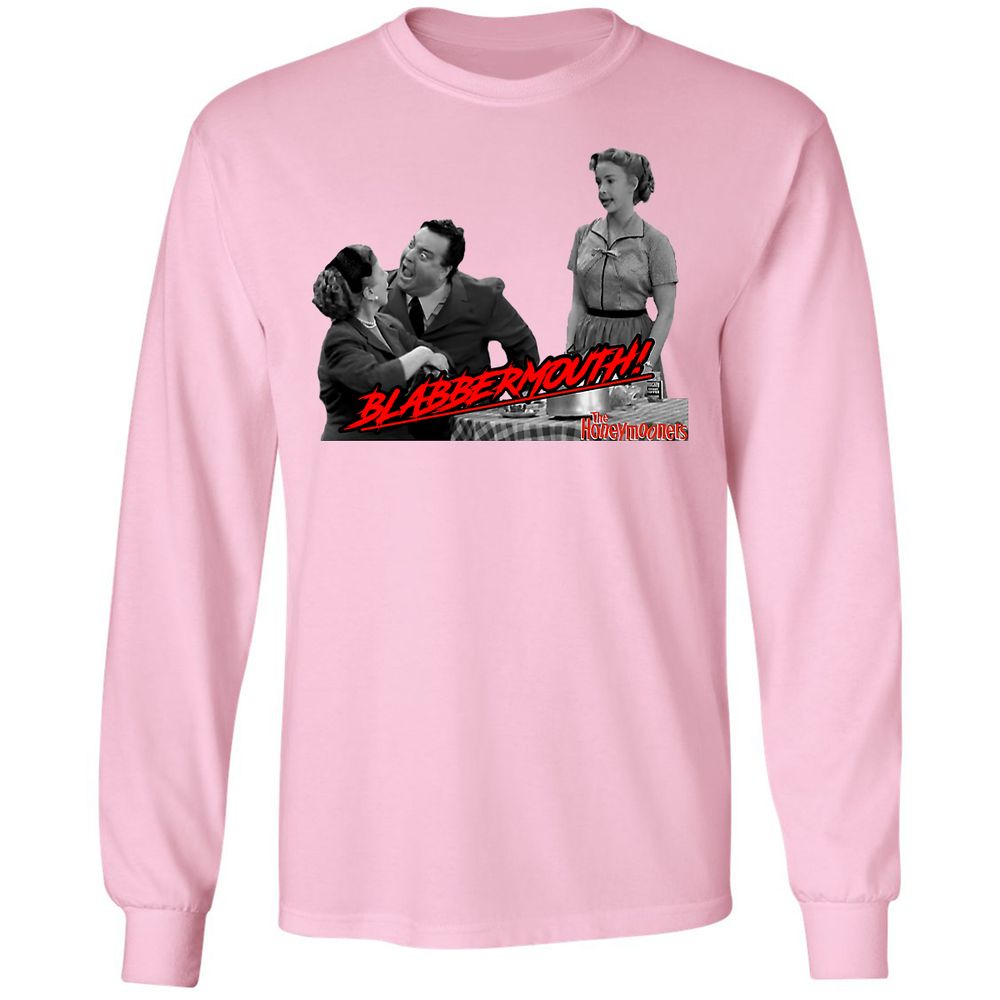 Long Sleeve T-Shirt - XDB5DQ71 - Light Pink - 3