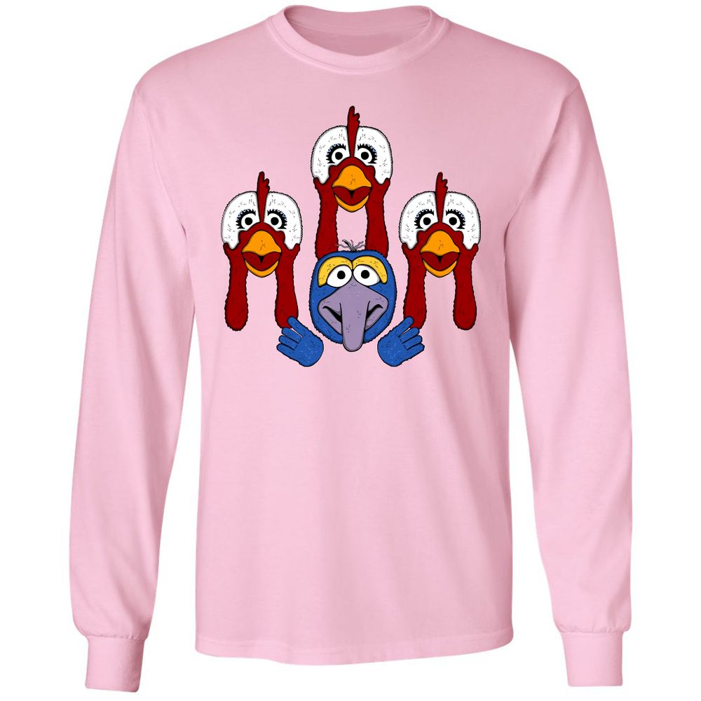Long Sleeve T-Shirt - GHR588FQ - Light Pink - 3