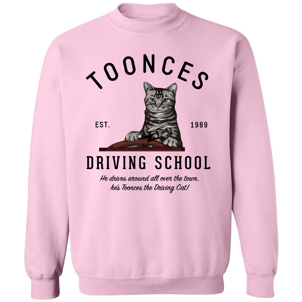 Funny Cat Driving School - Light Pink - 3