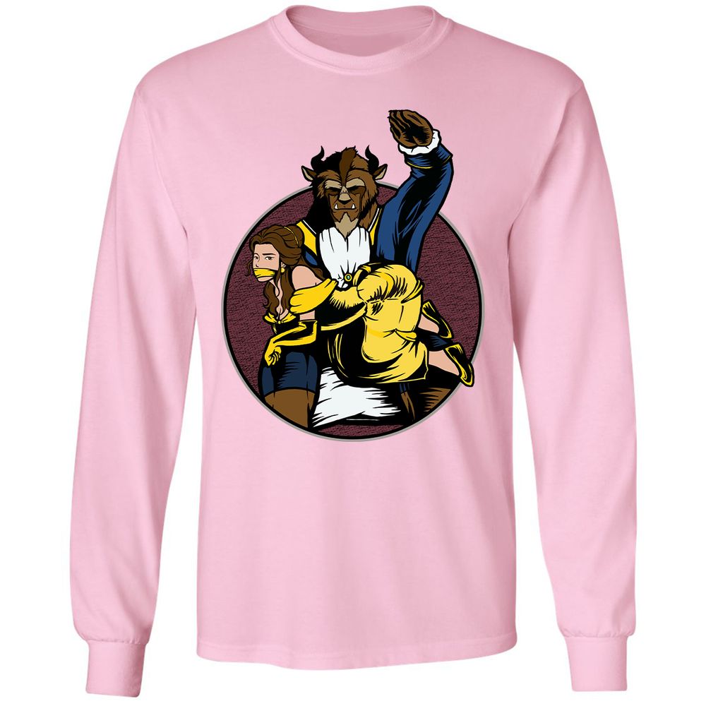 Long Sleeve T-Shirt - FXAHNPM3 - Light Pink - 3