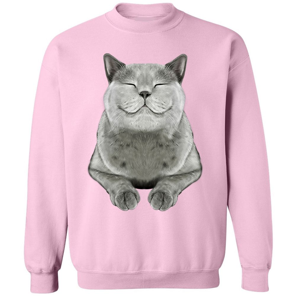 Classic Unisex Sweatshirt - WW71SQDV - Light Pink - 3