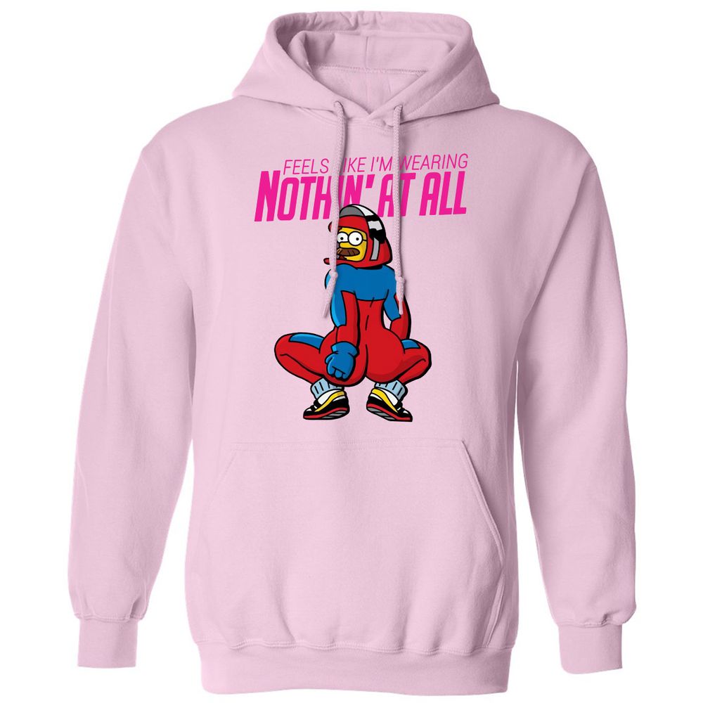 Classic Unisex Hoodie - KUN289CA - Light Pink - 3