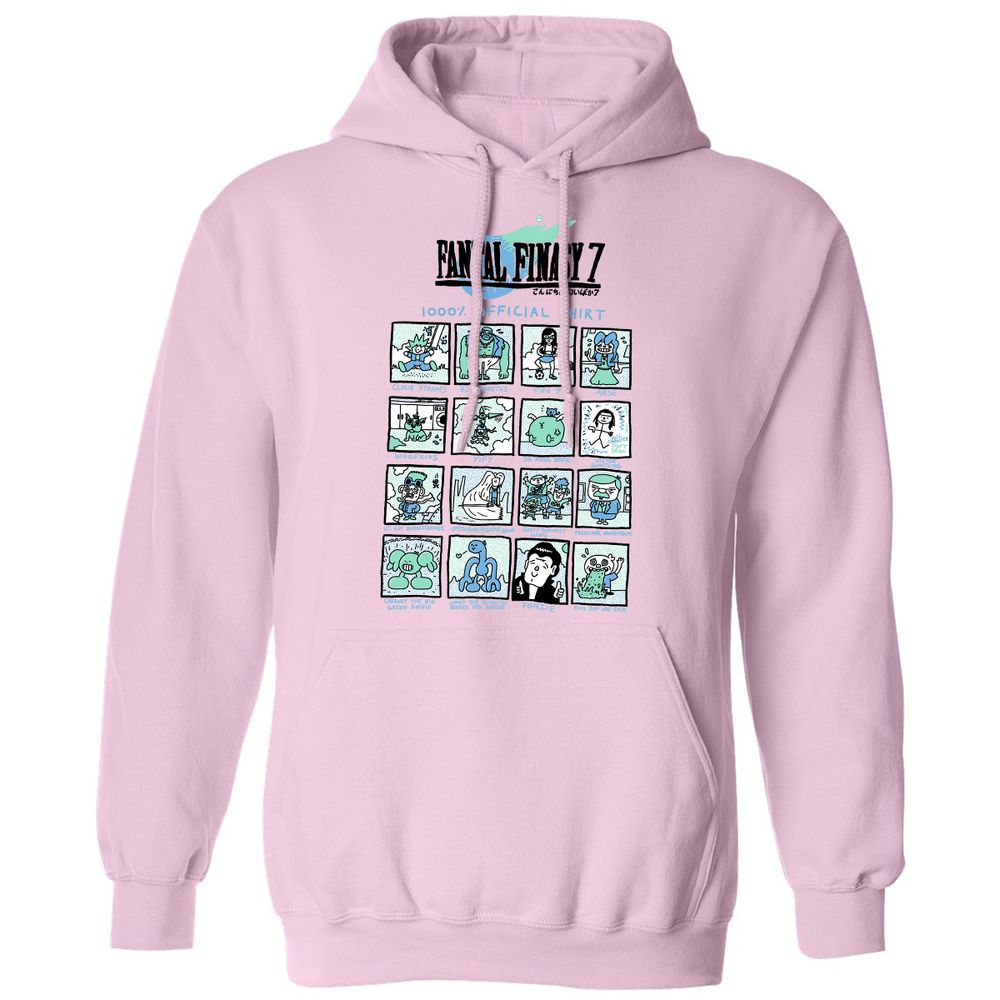 Classic Unisex Hoodie - 8SZZHHYE - Light Pink - 3