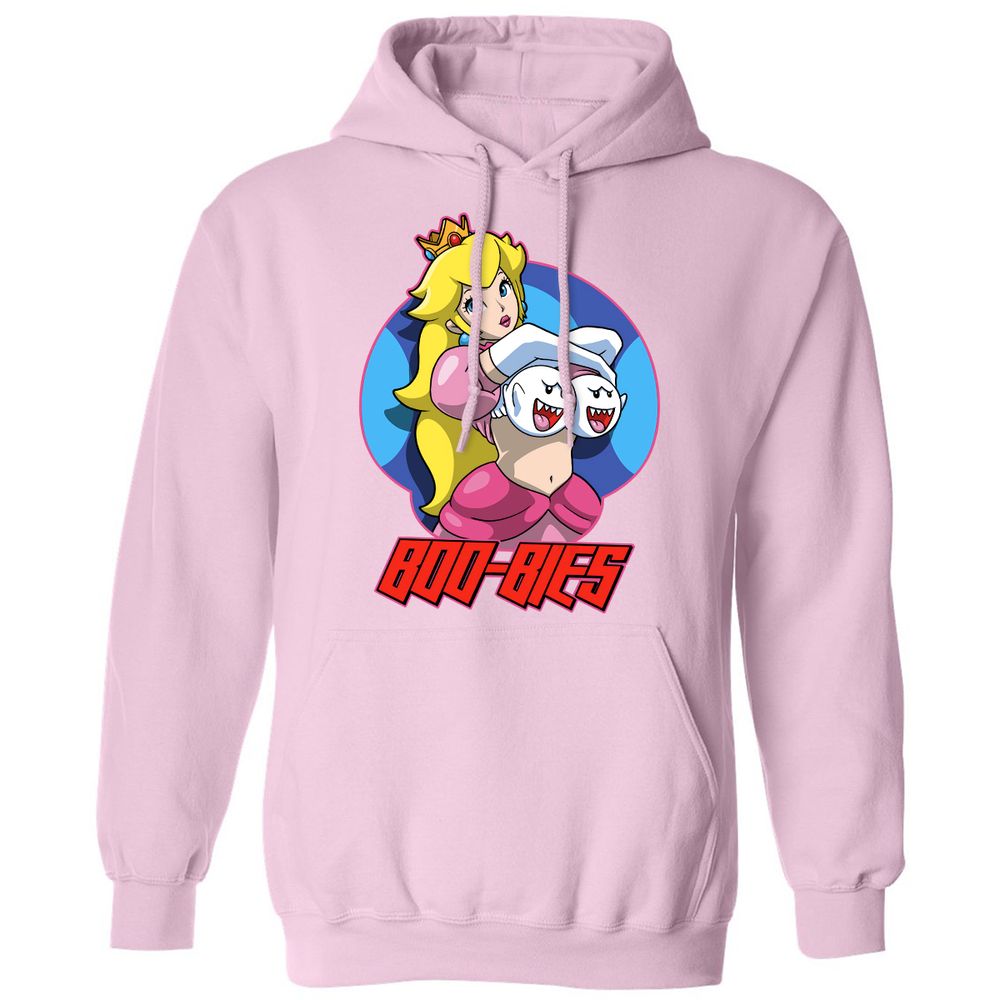 Classic Unisex Hoodie - BQ9NCXJ8 - Light Pink - 3