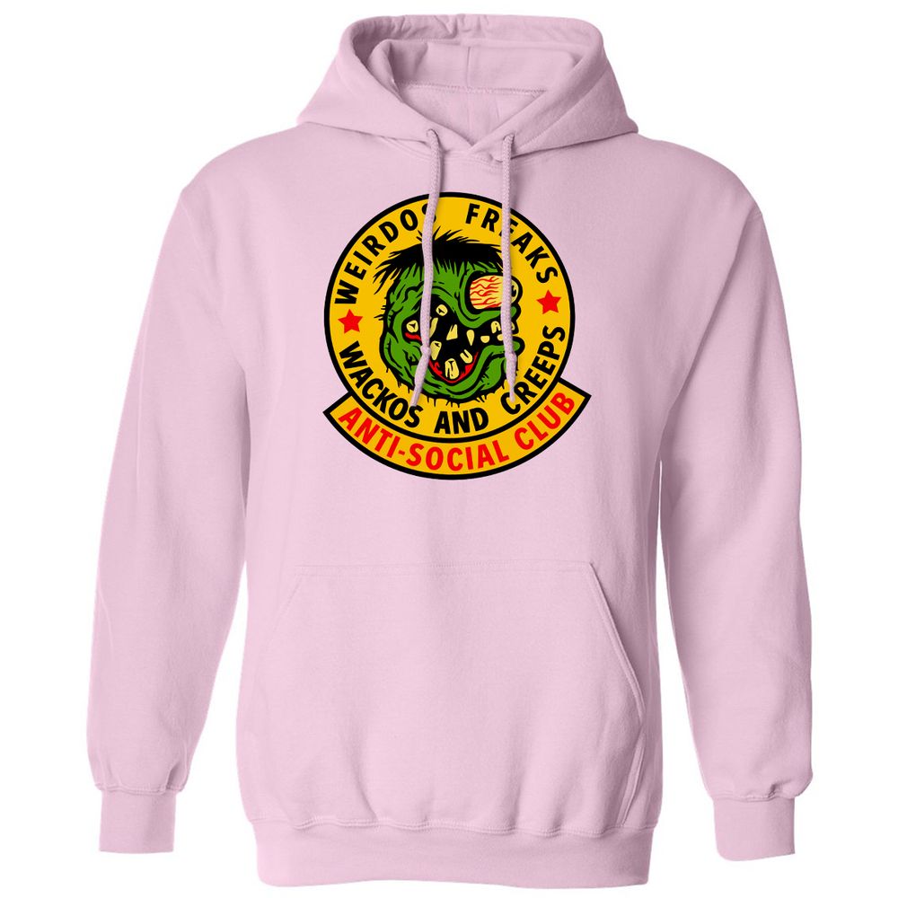 Classic Unisex Hoodie - DV5QBQXL - Light Pink - 3