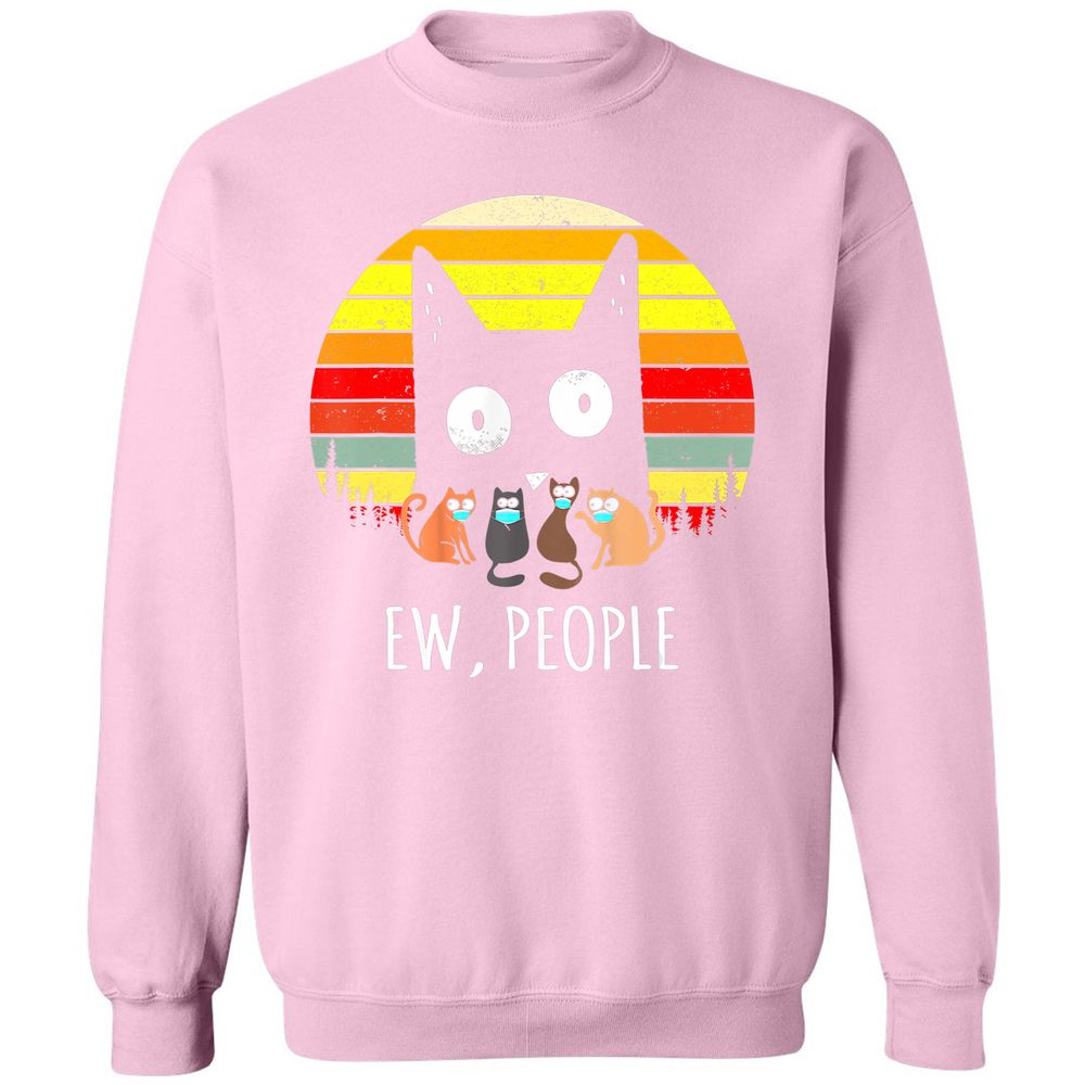 Classic Unisex Sweatshirt - A8LQE1ME - Light Pink - 3