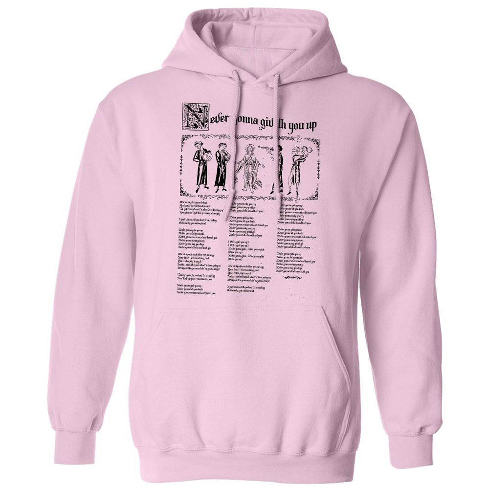 Classic Unisex Hoodie - WRBW753D - Light Pink - 3