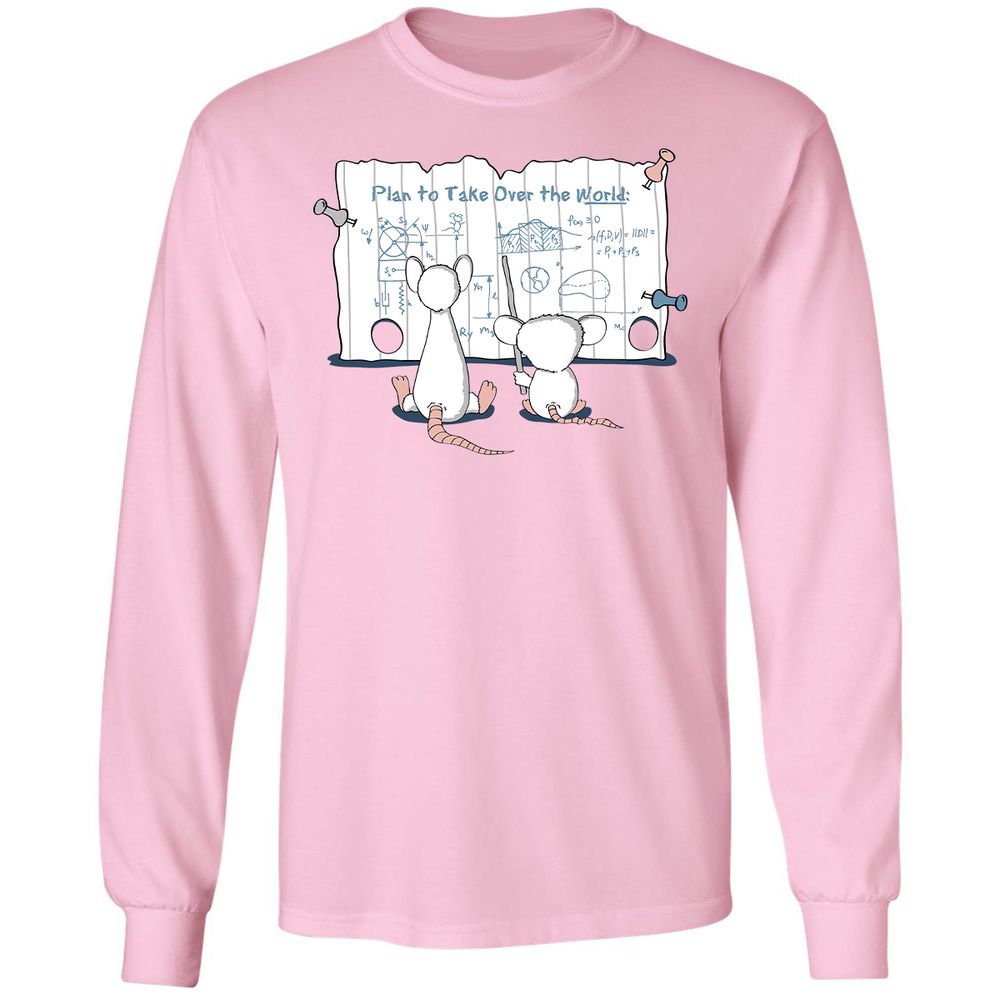 Long Sleeve T-Shirt - AZ9CA397 - Light Pink - 3