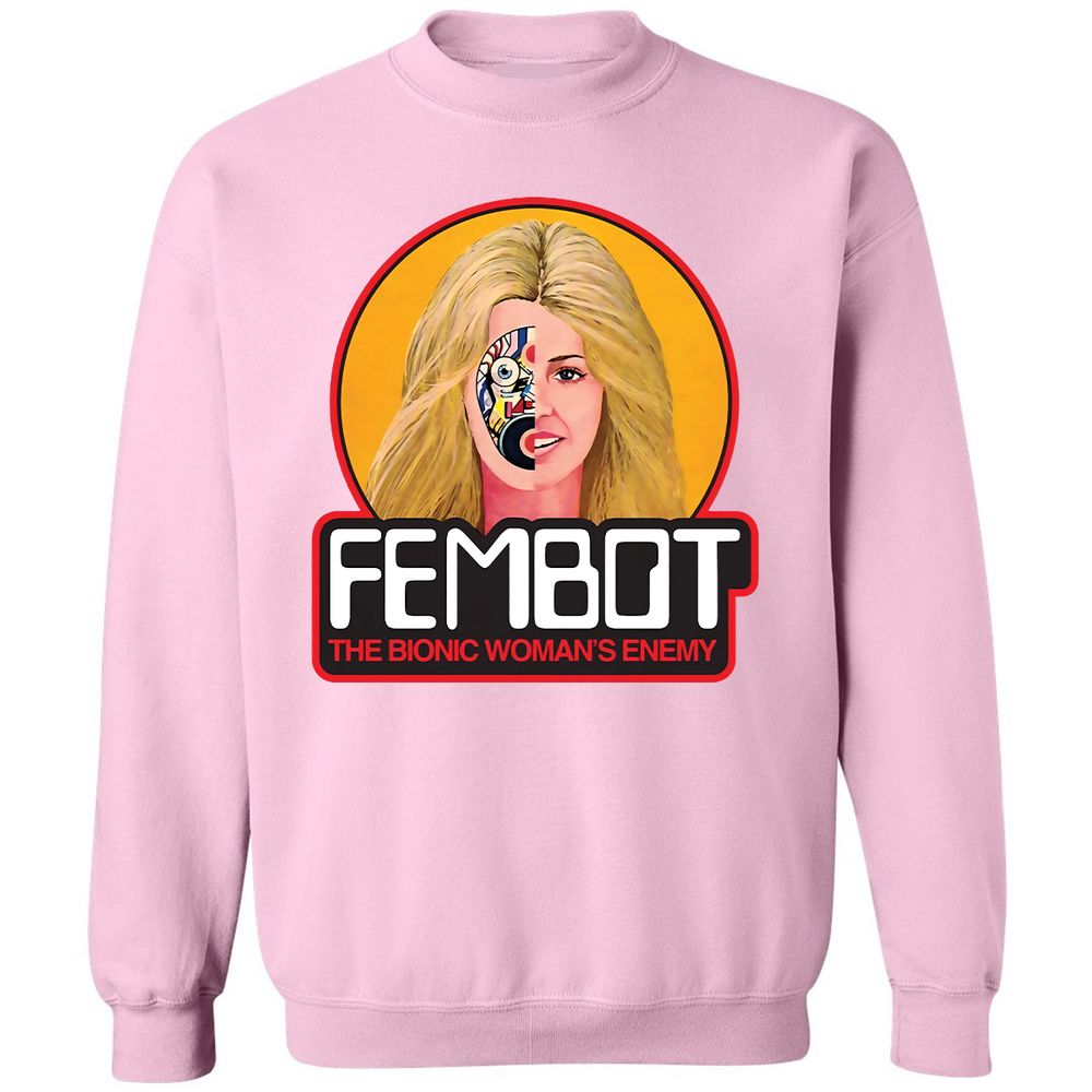 Classic Unisex Sweatshirt - ASB3XFF7 - Light Pink - 3