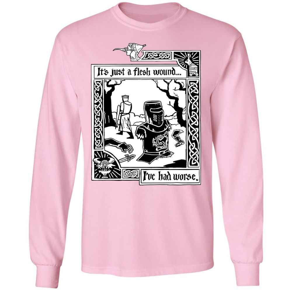 Long Sleeve T-Shirt - 3H8UDE3Z - Light Pink - 3