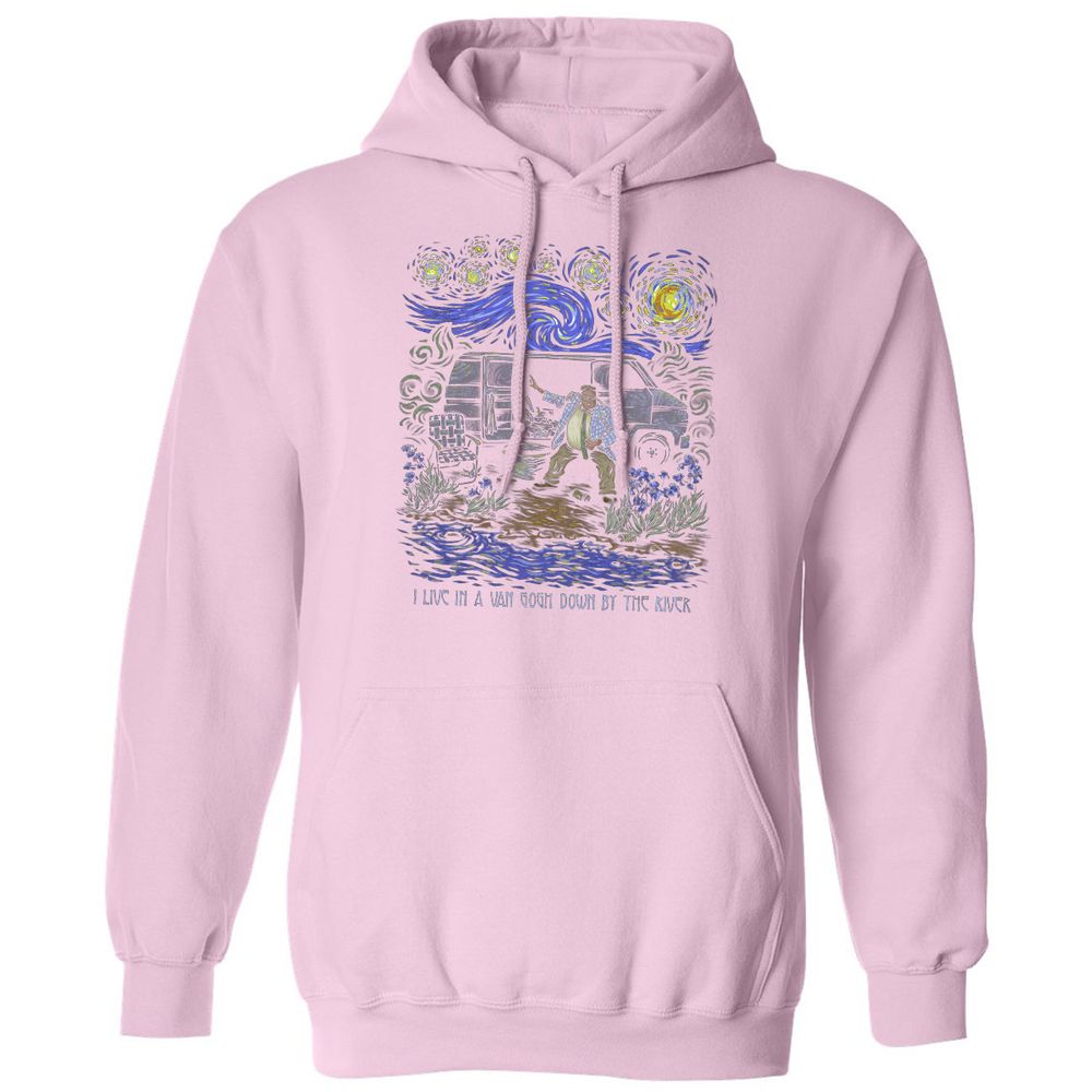 Classic Unisex Hoodie - AJW8ZA3W - Light Pink - 3