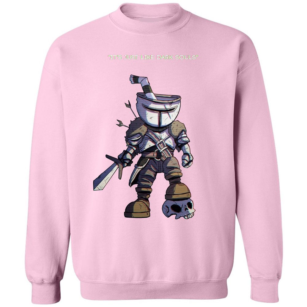 Classic Unisex Sweatshirt - 5D257QM8 - Light Pink - 3