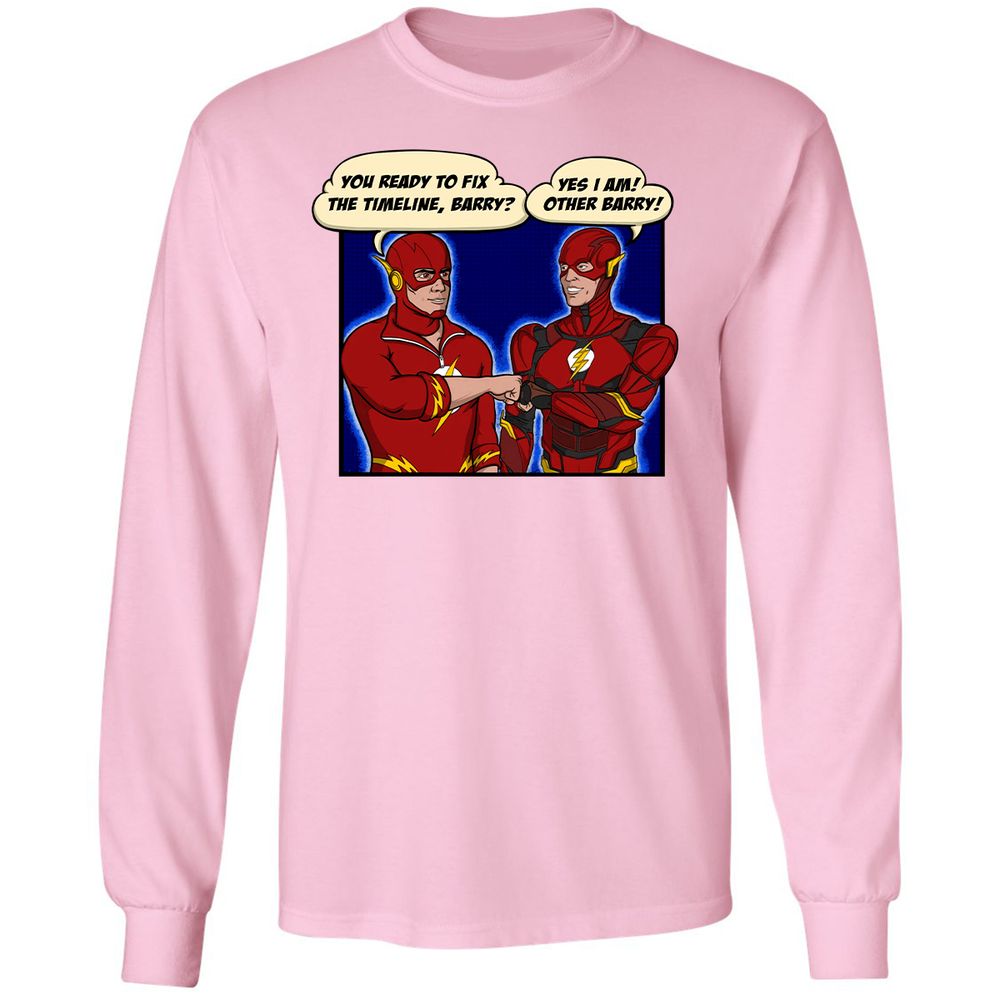 Long Sleeve T-Shirt - 37FW3B4G - Light Pink - 3