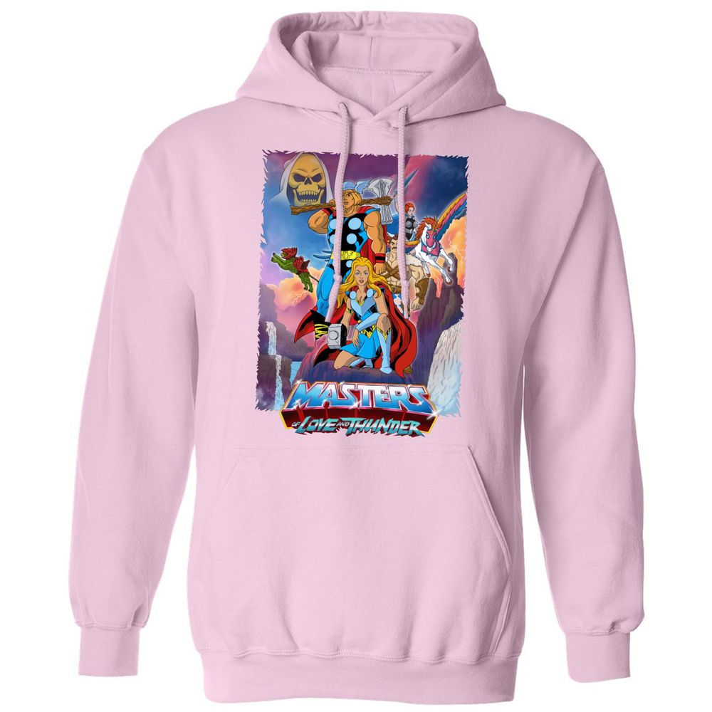 Classic Unisex Hoodie - N1N5RLA5 - Light Pink - 3