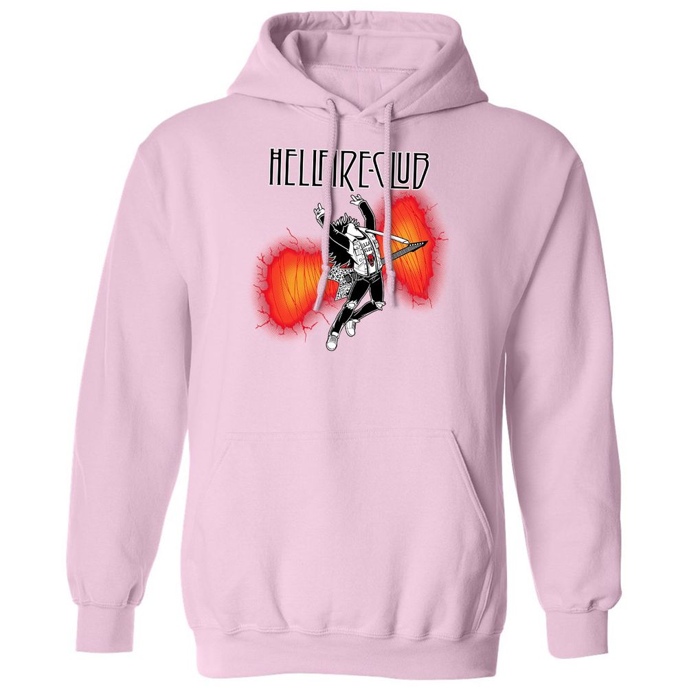 Classic Unisex Hoodie - 7S41KDZ5 - Light Pink - 3