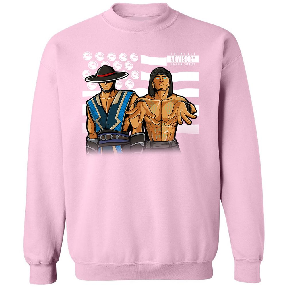 Classic Unisex Sweatshirt - ZHUMYD3D - Light Pink - 3