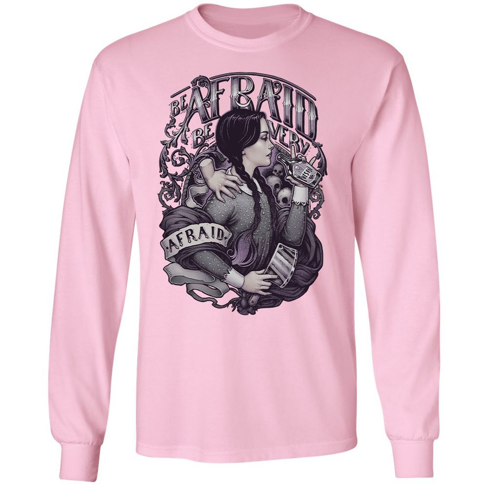 Long Sleeve T-Shirt - XGS3RDVK - Light Pink - 3