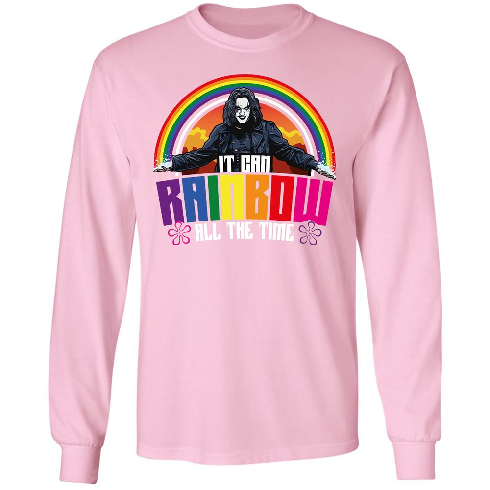 Long Sleeve T-Shirt - JFML4BDQ - Light Pink - 3