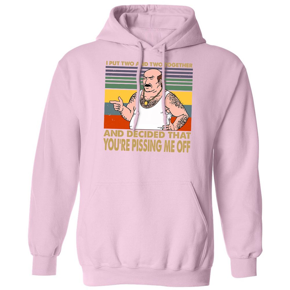 Classic Unisex Hoodie - DSF2CWAC - Light Pink - 3
